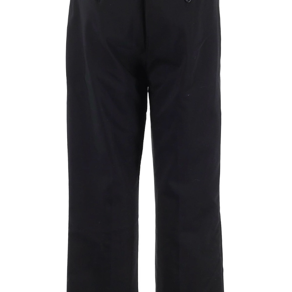 Black Wide-Leg Pants